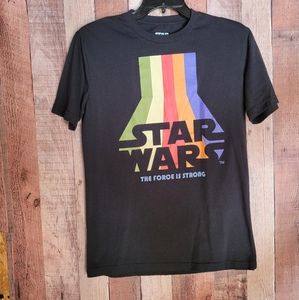 Star Wars rainbow warp t-shirt
